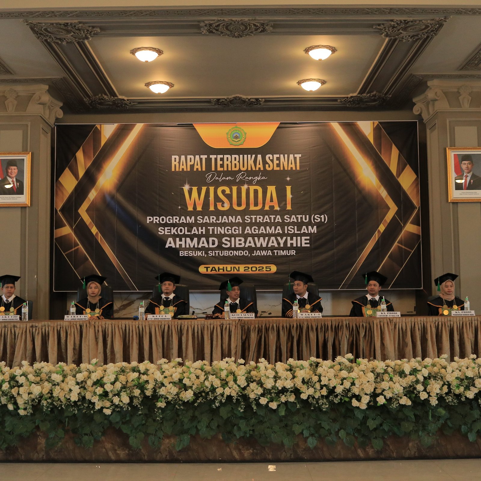 Wisuda Perdana STAI Ahmad Sibawayhie: Luluskan 40 Mahasiswa dari Prodi Pendidikan Bahasa Arab dan Ekonomi Syariah